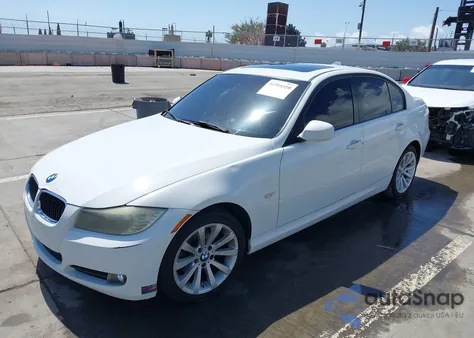2011 BMW 328I из США, поврежденный, VIN WBAPH5C55BA440768